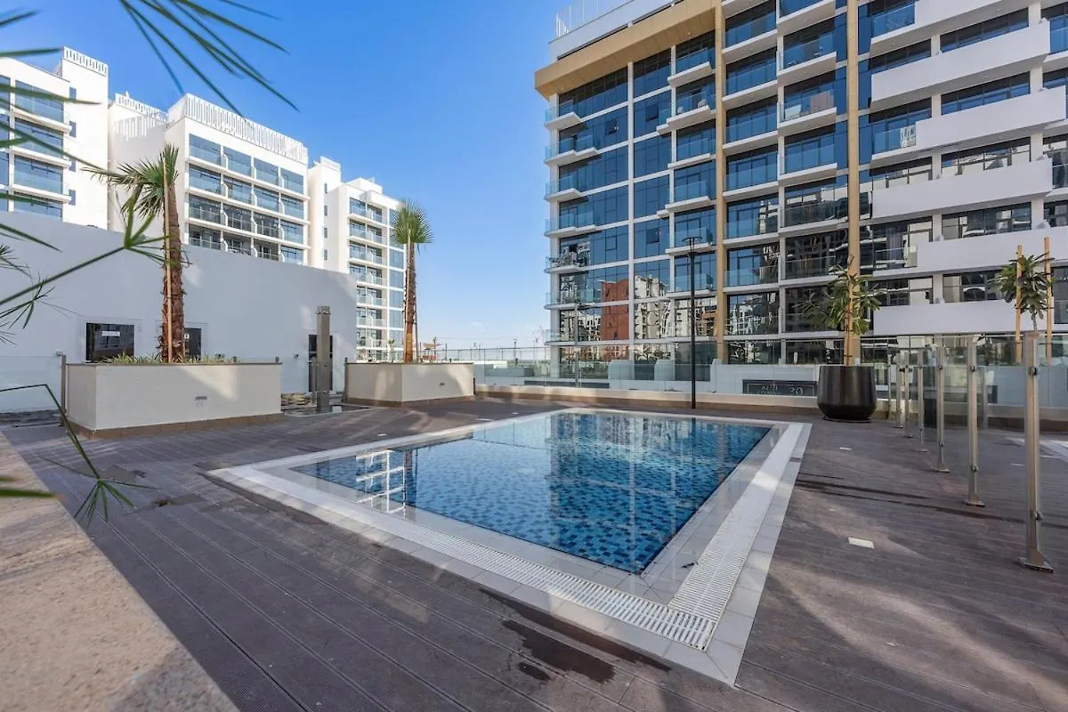 Apartment Elegant 1-Bedroom Perfect For 4 At Azizi Riviera In Meydan One Dubai United Arab Emirates