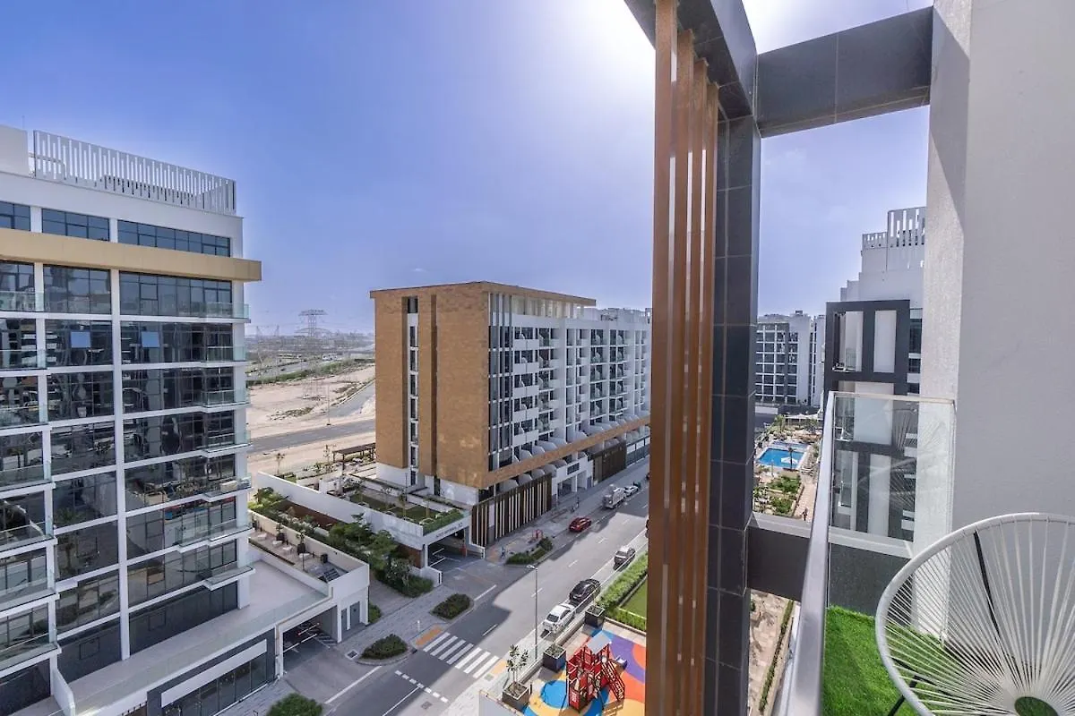 Apartment Elegant 1-Bedroom Perfect For 4 At Azizi Riviera In Meydan One Dubai United Arab Emirates