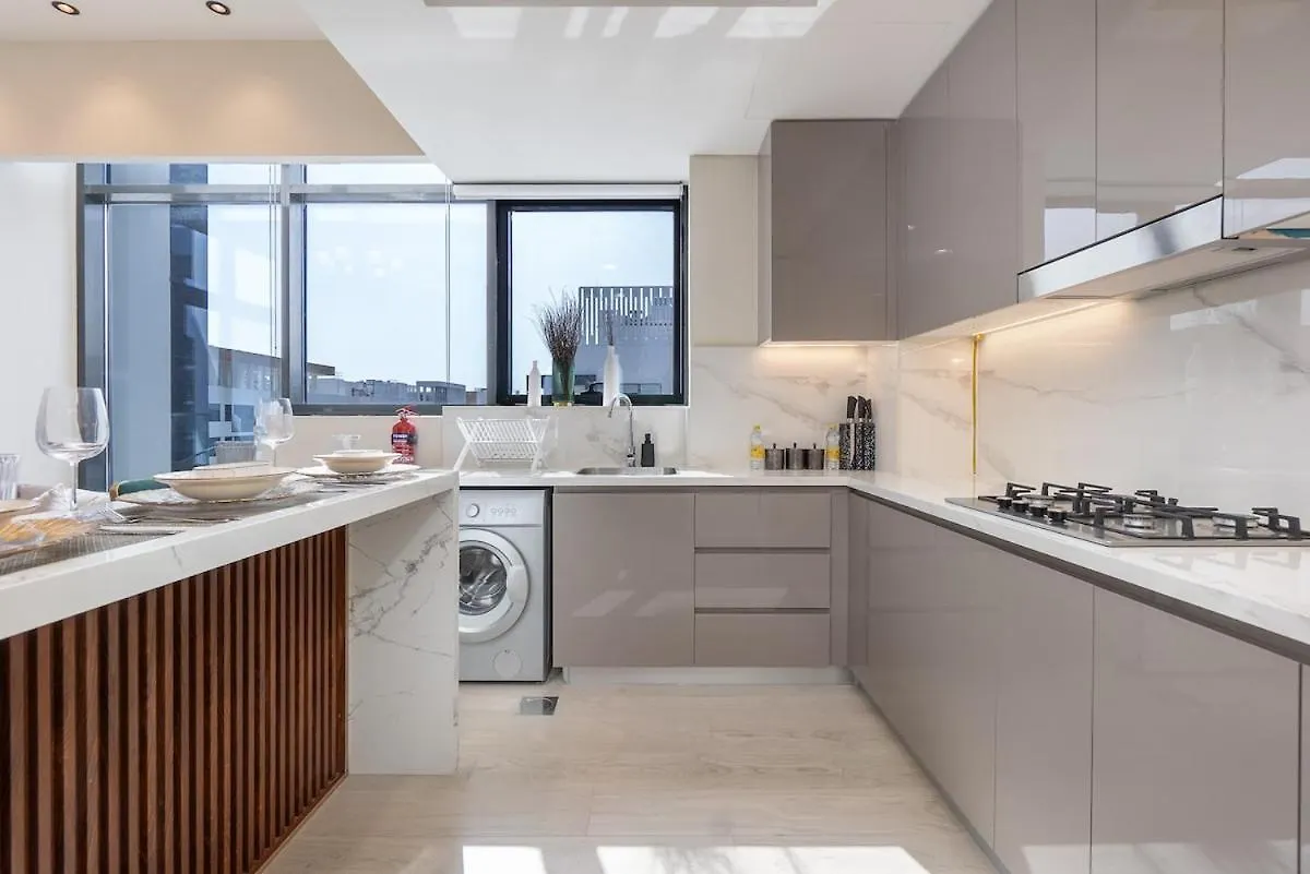 Apartment Elegant 1-Bedroom Perfect For 4 At Azizi Riviera In Meydan One Dubai
