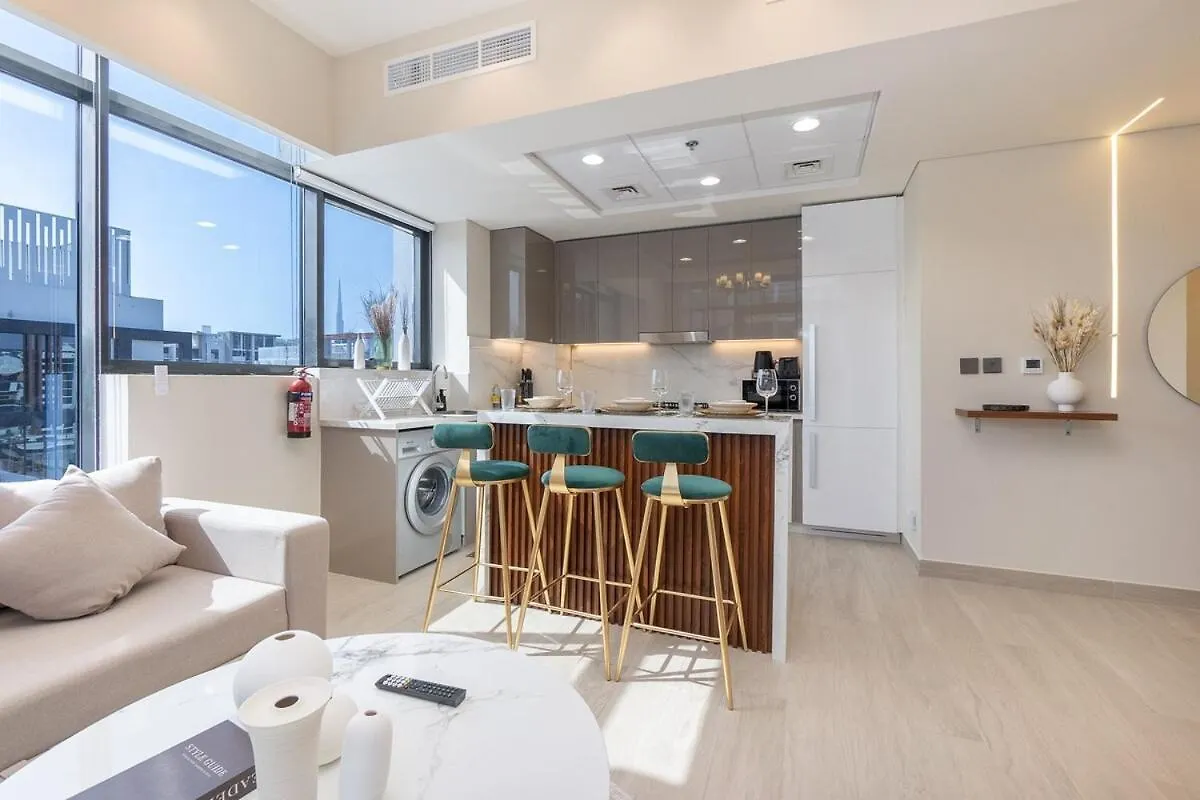 Elegant 1-Bedroom Perfect For 4 At Azizi Riviera In Meydan One Dubai
