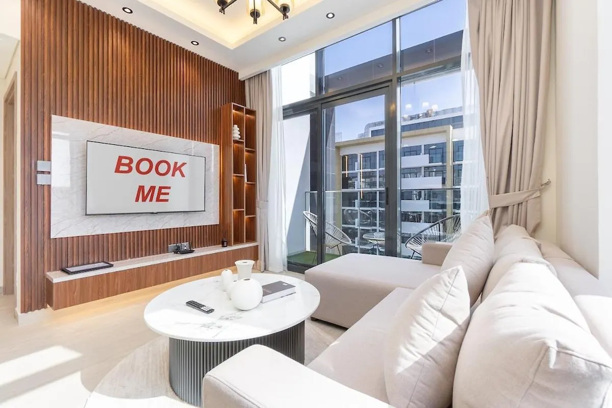 Elegant 1-Bedroom Perfect For 4 At Azizi Riviera In Meydan One Dubai